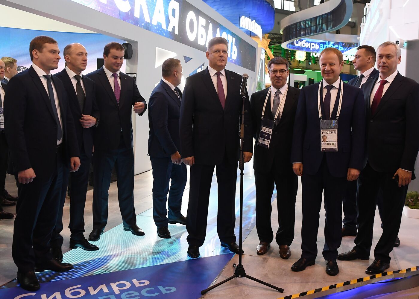 Выставка "Россия". Открытие Единого пространства "Сибирь здесь"