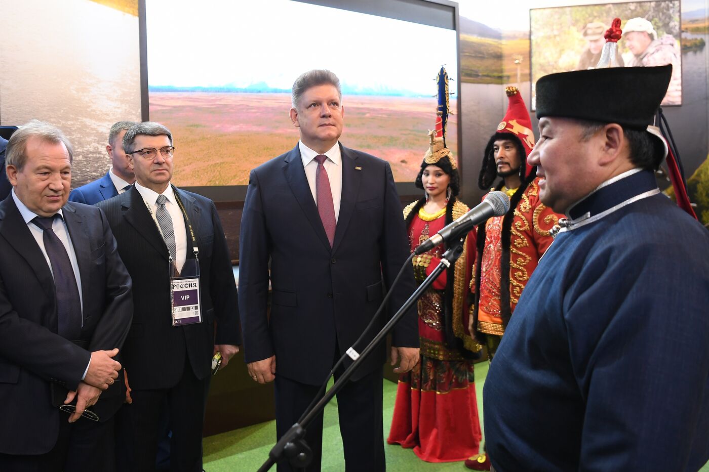 Выставка "Россия". Открытие Единого пространства "Сибирь здесь"