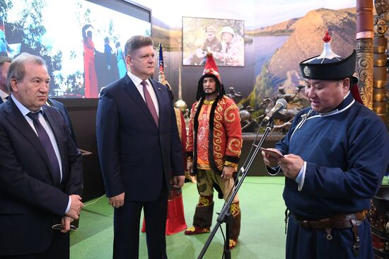 Выставка "Россия". Открытие Единого пространства "Сибирь здесь"