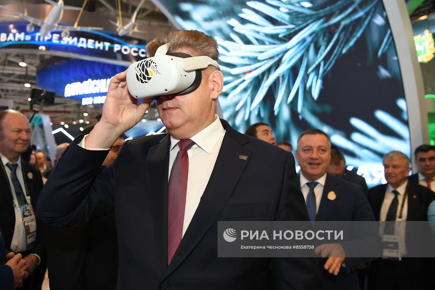 Выставка "Россия". Открытие Единого пространства "Сибирь здесь"