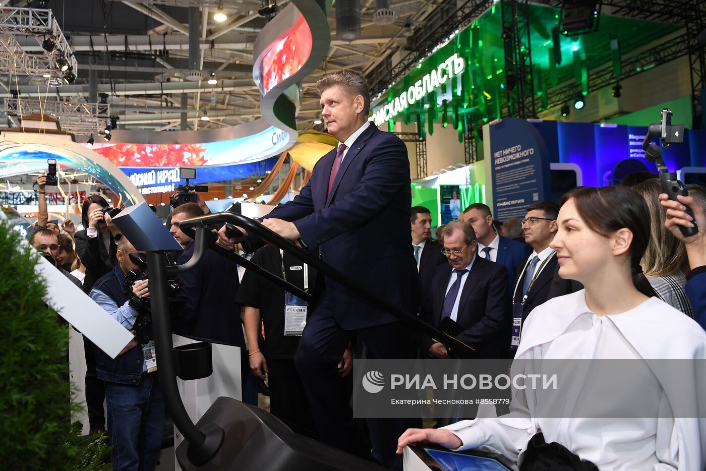 Выставка "Россия". Открытие Единого пространства "Сибирь здесь"