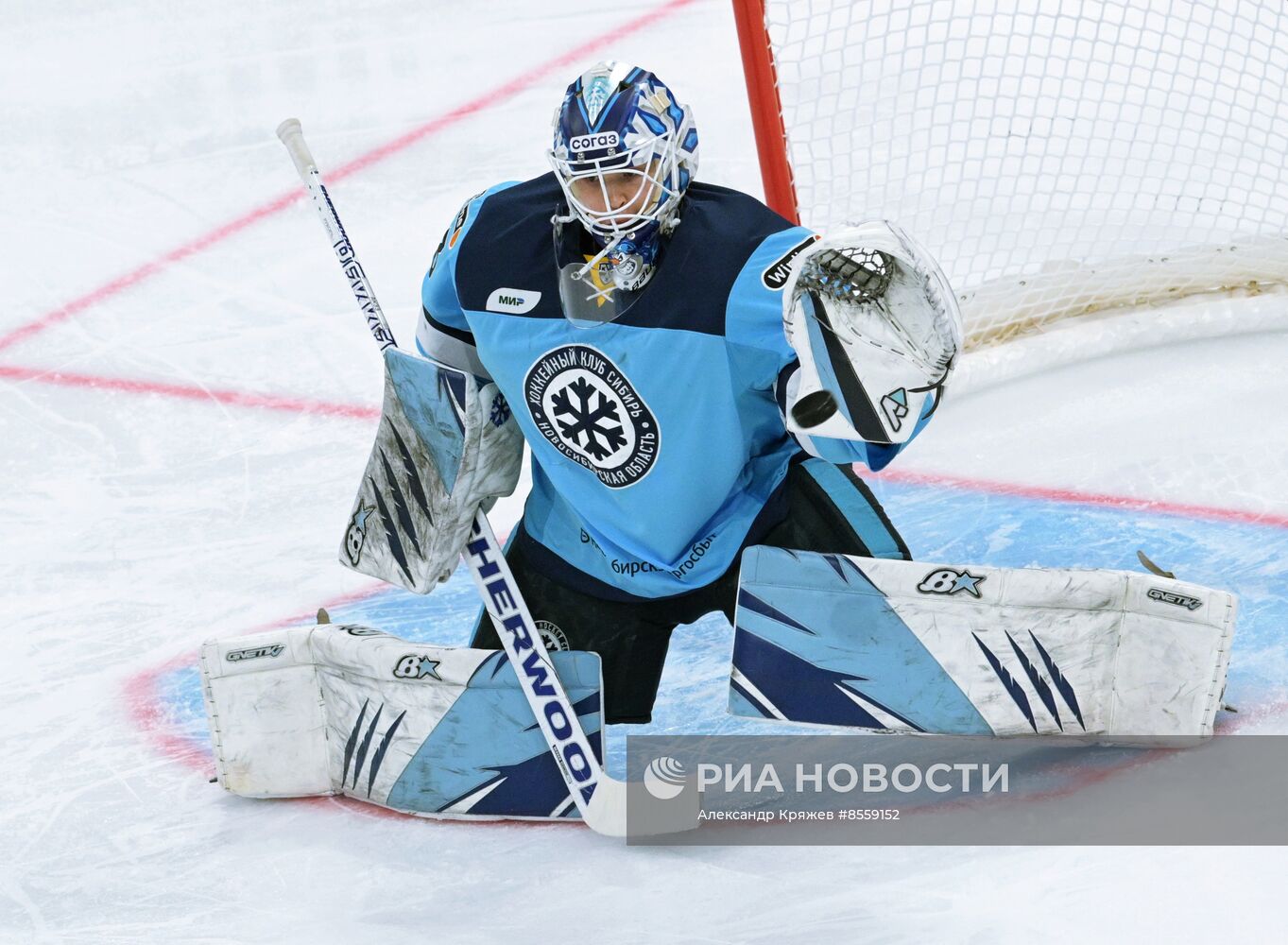 Хоккей. КХЛ. Матч "Сибирь" - "Металлург"