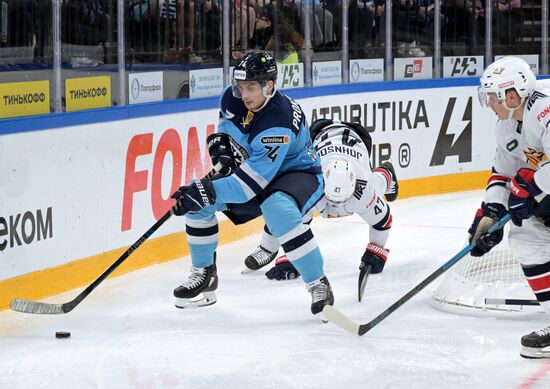 Хоккей. КХЛ. Матч "Сибирь" - "Металлург"