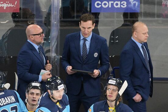 Хоккей. КХЛ. Матч "Сибирь" - "Металлург"