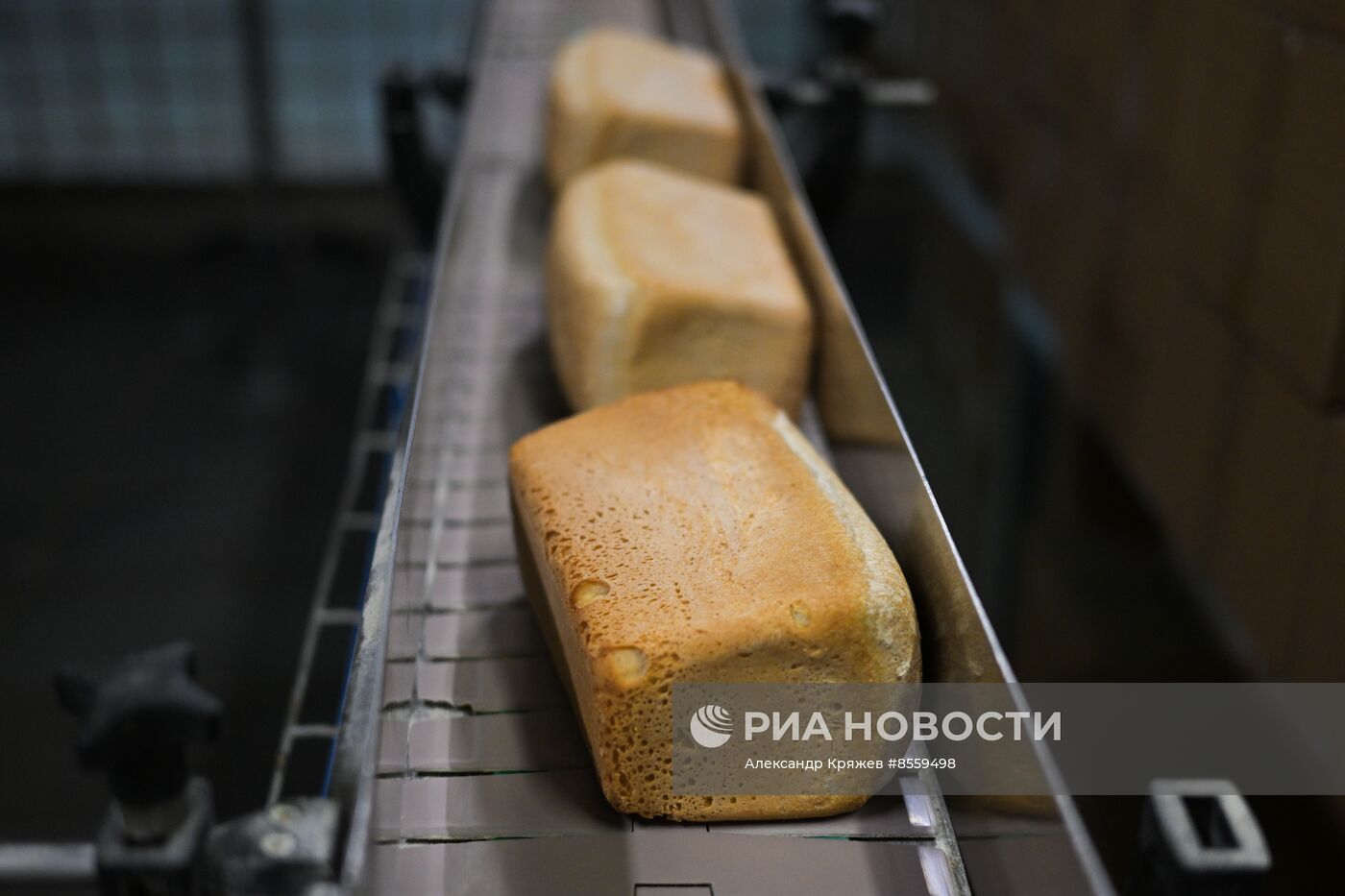 Работа хлебокомбината "Инской" в Новосибирске