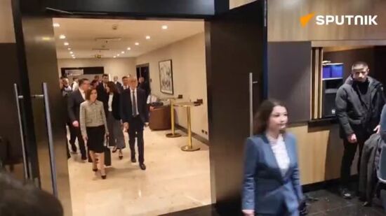 Рука президента Австрии на следующий день после укуса собаки Майи Санду забинтована