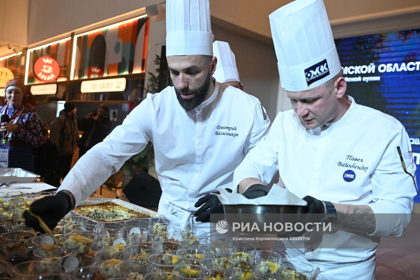 Выставка "Россия". Гастропредставление "Проложившие путь в Сибирь"