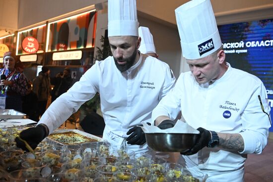 Выставка "Россия". Гастропредставление "Проложившие путь в Сибирь"