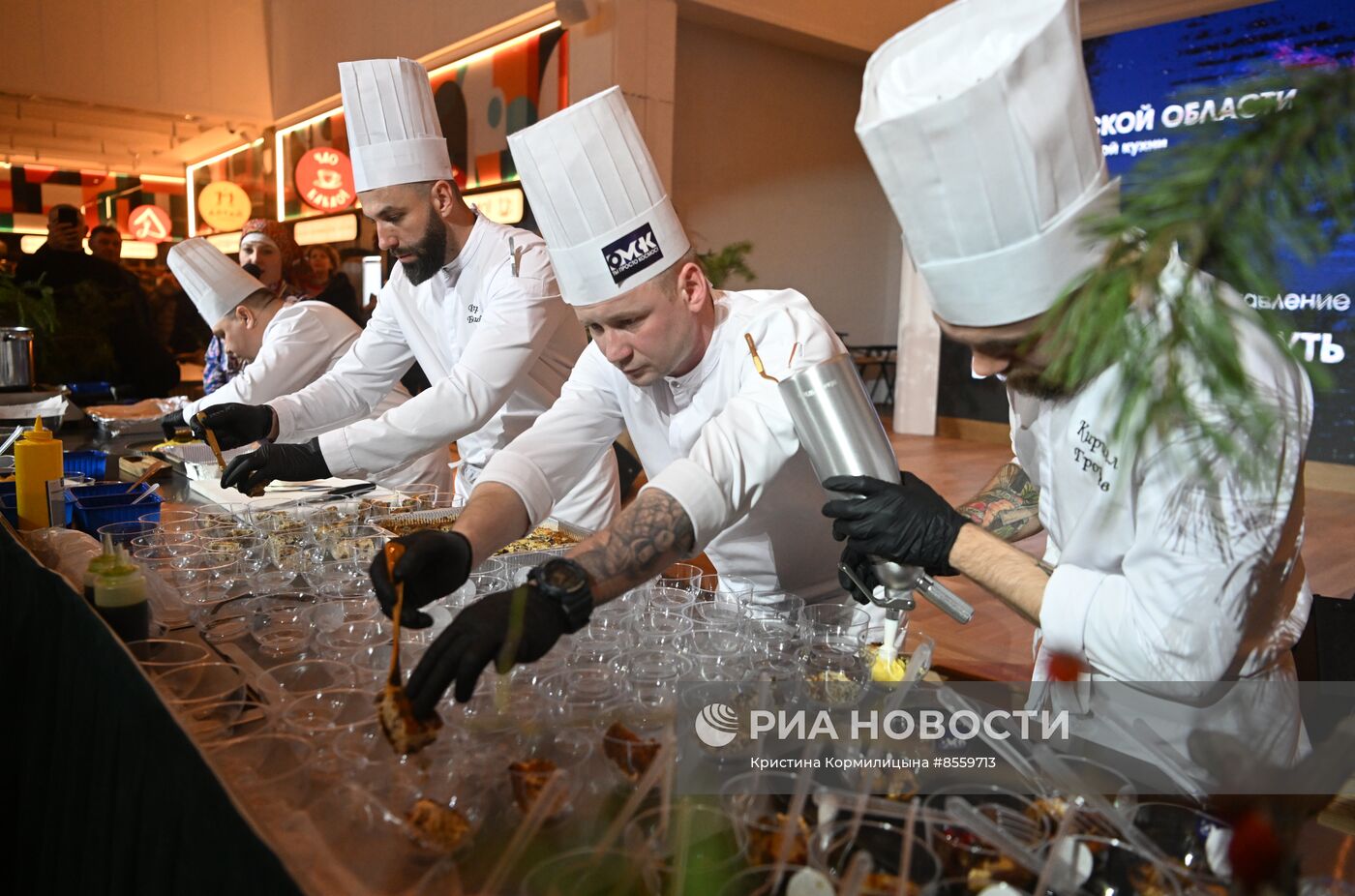 Выставка "Россия". Гастропредставление "Проложившие путь в Сибирь"