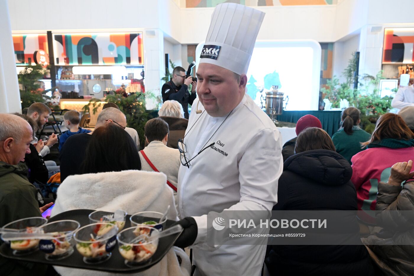 Выставка "Россия". Гастропредставление "Проложившие путь в Сибирь"