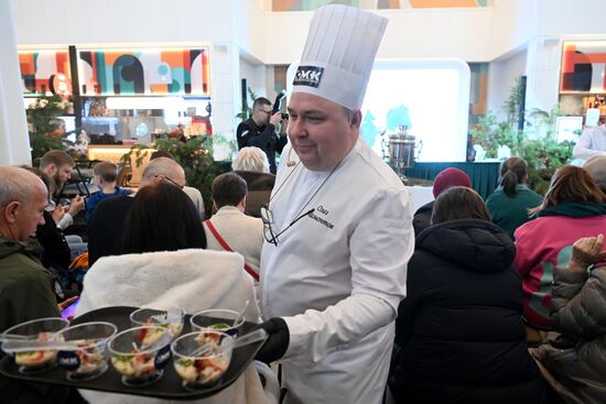 Выставка "Россия". Гастропредставление "Проложившие путь в Сибирь"