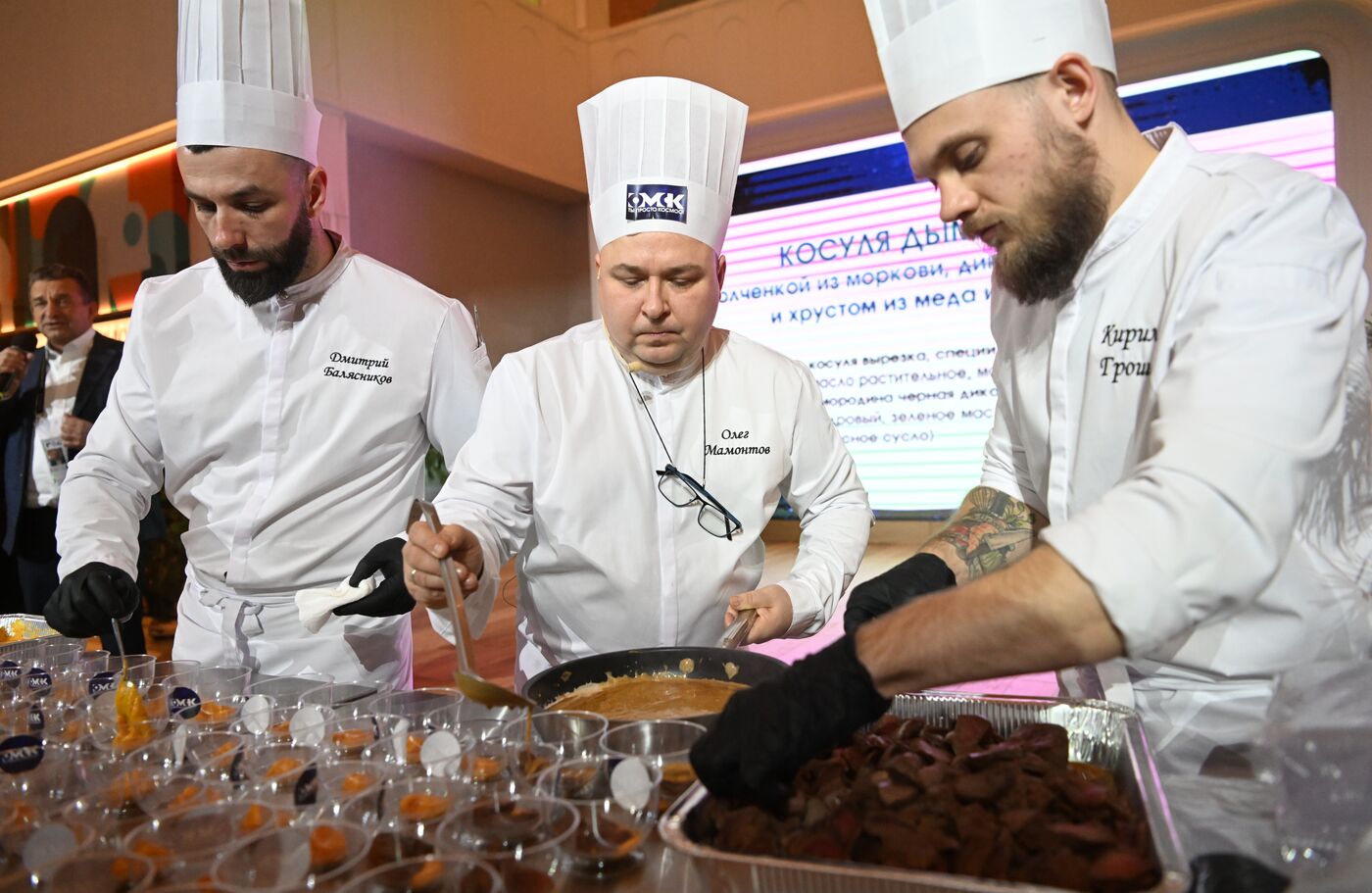 Выставка "Россия". Гастропредставление "Проложившие путь в Сибирь"