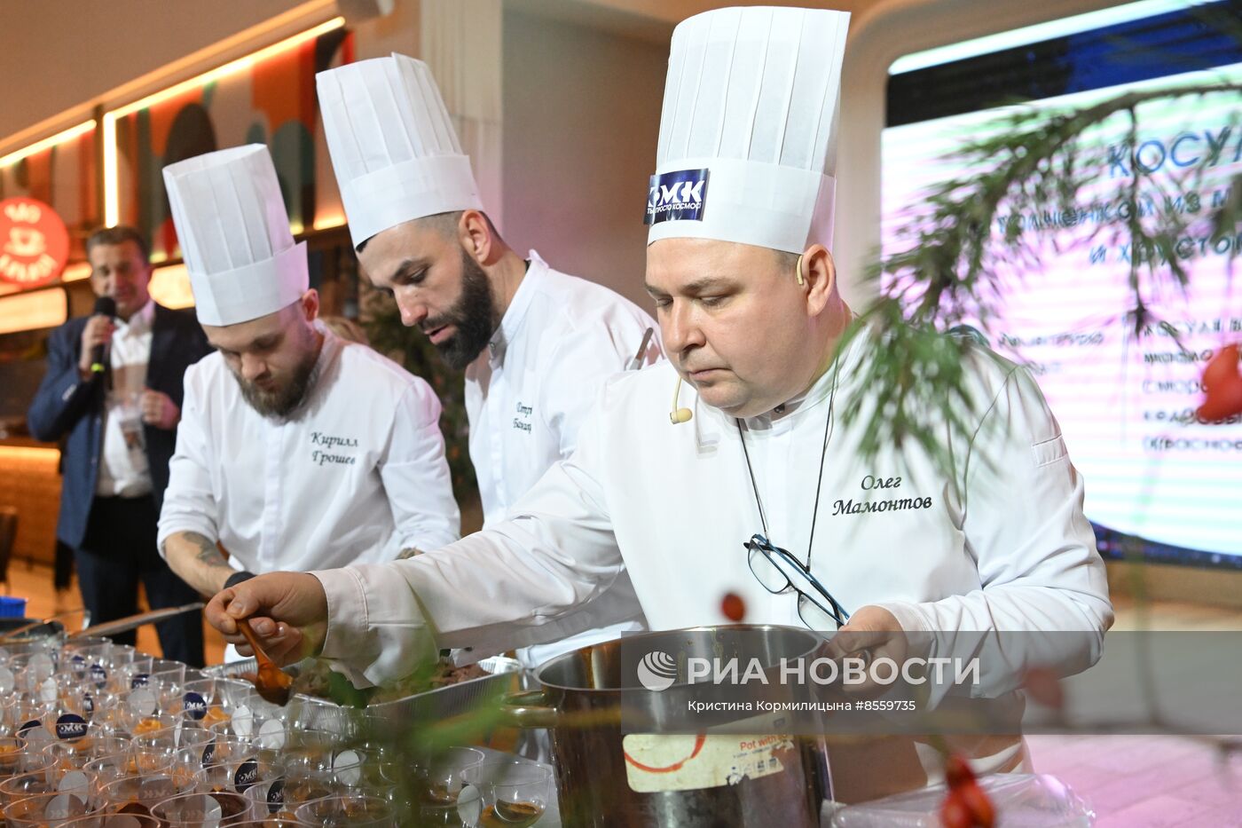 Выставка "Россия". Гастропредставление "Проложившие путь в Сибирь"