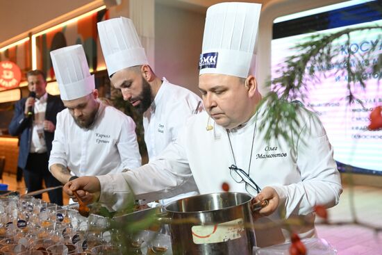 Выставка "Россия". Гастропредставление "Проложившие путь в Сибирь"