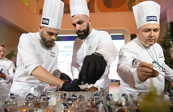 Выставка "Россия". Гастропредставление "Проложившие путь в Сибирь"