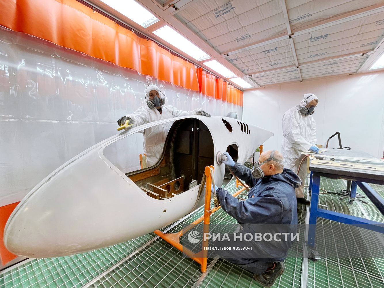 Производство беспилотников вертолетного типа в московском индустриальном парке "Руднево"