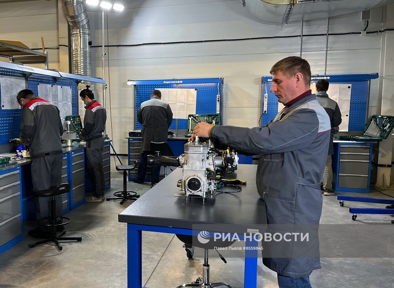 Производство беспилотников вертолетного типа в московском индустриальном парке "Руднево"