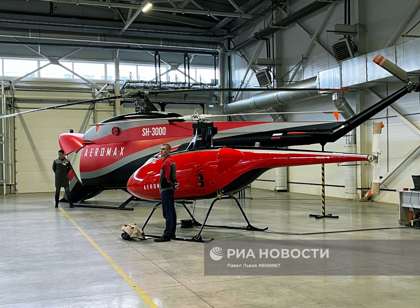 Производство беспилотников вертолетного типа в московском индустриальном парке "Руднево"