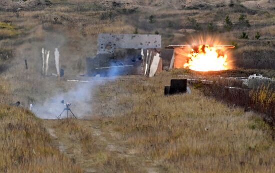 Испытания белорусского гранатомета "Сапфир"