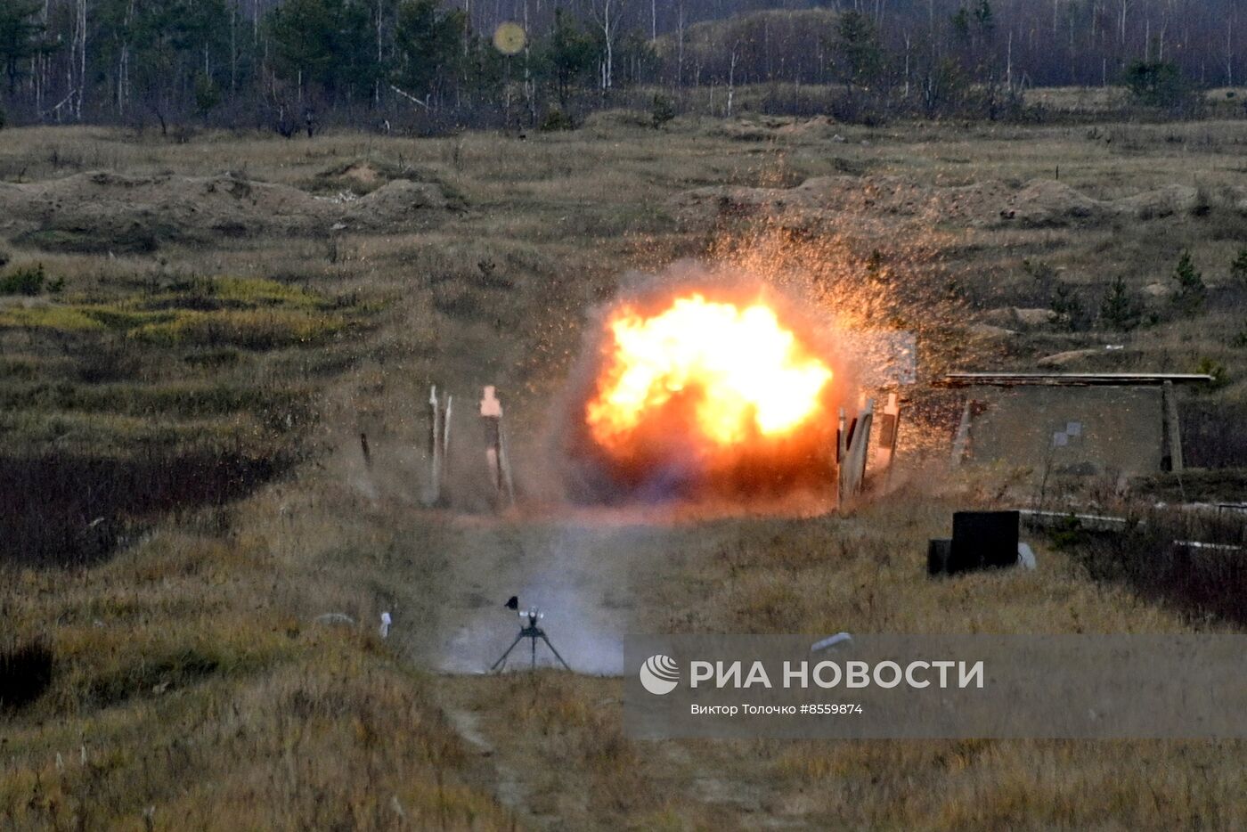 Испытания белорусского гранатомета "Сапфир"