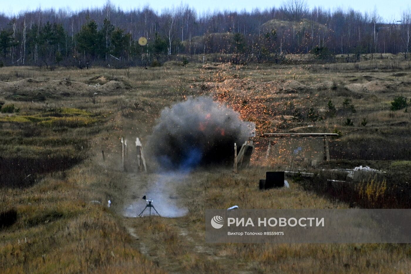 Испытания белорусского гранатомета "Сапфир"