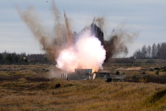 Испытания белорусского гранатомета "Сапфир"