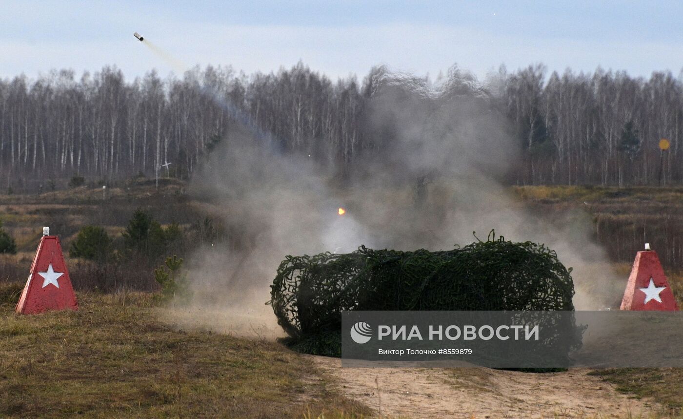 Испытания белорусского гранатомета "Сапфир"