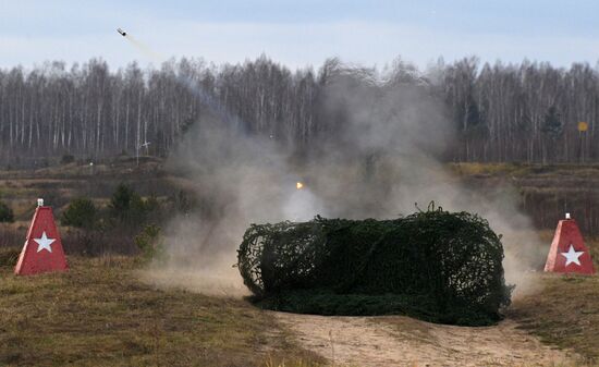Испытания белорусского гранатомета "Сапфир"