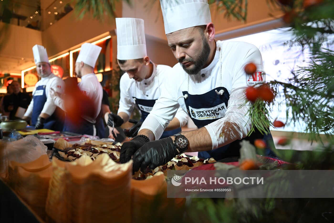 Выставка "Россия". Мастер-классы по приготовлению региональных блюд