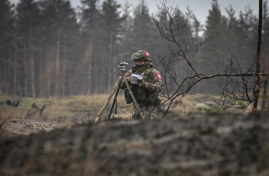 Боевая работа расчетов РСЗО БМ-21 "Град" гвардейского мотострелкового полка ЦВО на Краснолиманском направлении СВО