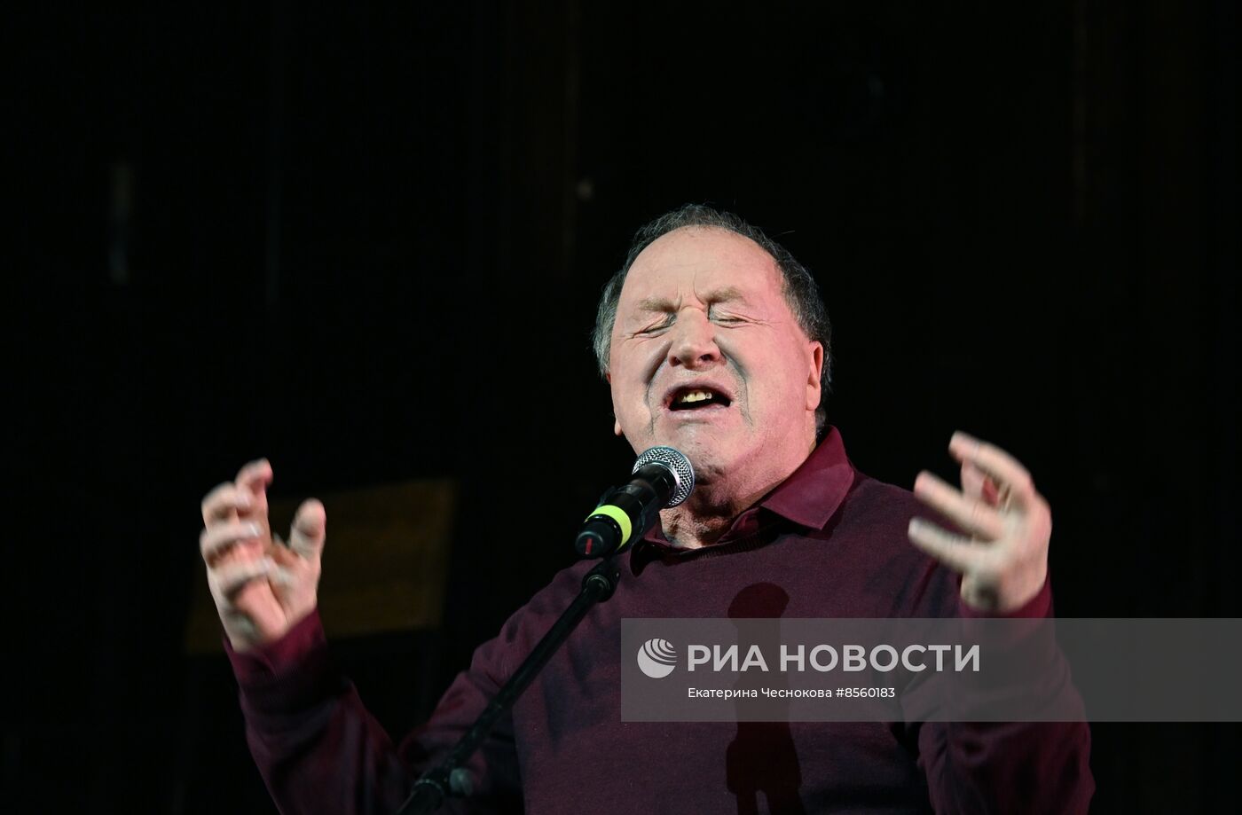 Праздничный концерт, посвященный 70-летию Игоря Ливанова