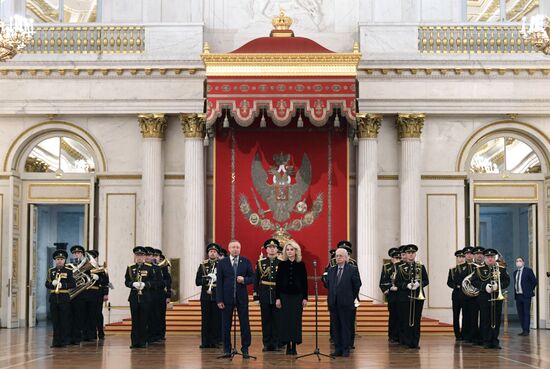 Церемония вручения Эрмитажной премии в области культуры и искусства