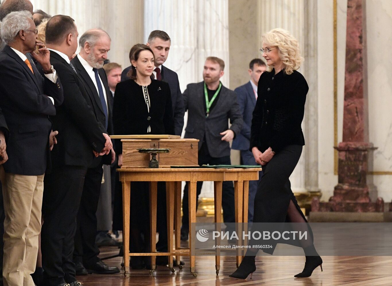 Церемония вручения первой Эрмитажной премии в области культуры и искусства