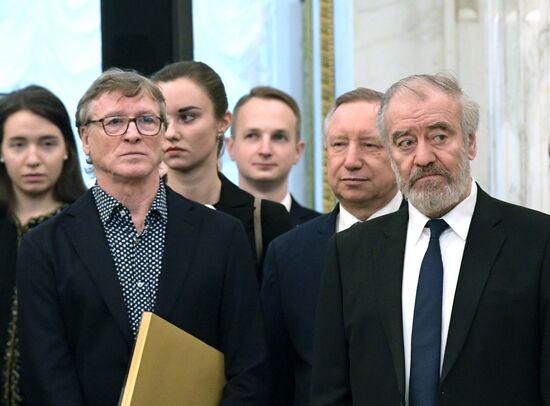 Церемония вручения первой Эрмитажной премии в области культуры и искусства