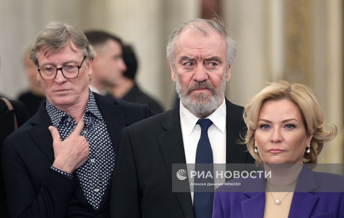 Церемония вручения первой Эрмитажной премии в области культуры и искусства