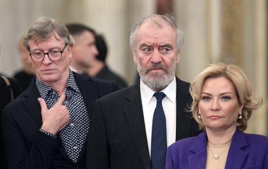 Церемония вручения первой Эрмитажной премии в области культуры и искусства