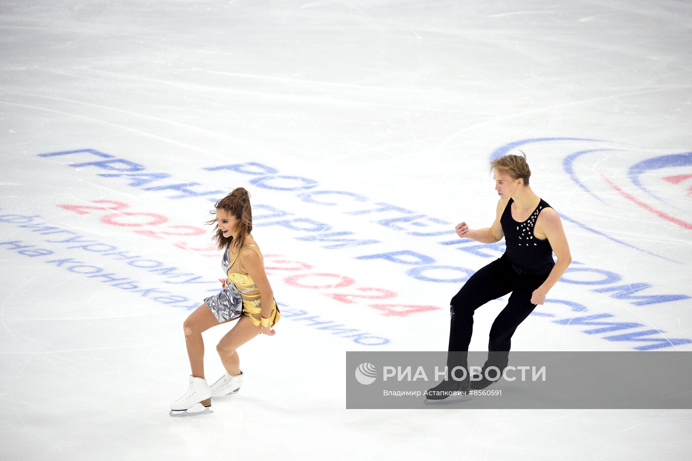 Фигурное катание. Гран-при России "Волжский пируэт". Танцы. Ритмический танец