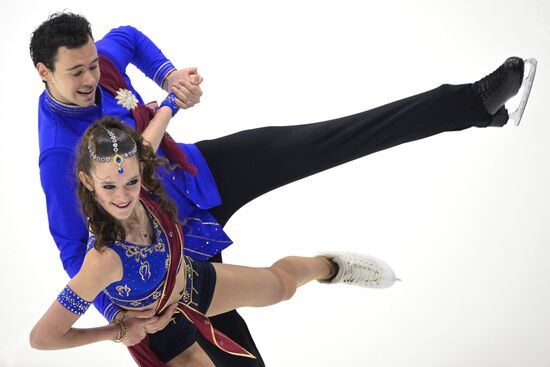 Фигурное катание. Гран-при России "Волжский пируэт". Танцы. Ритмический танец