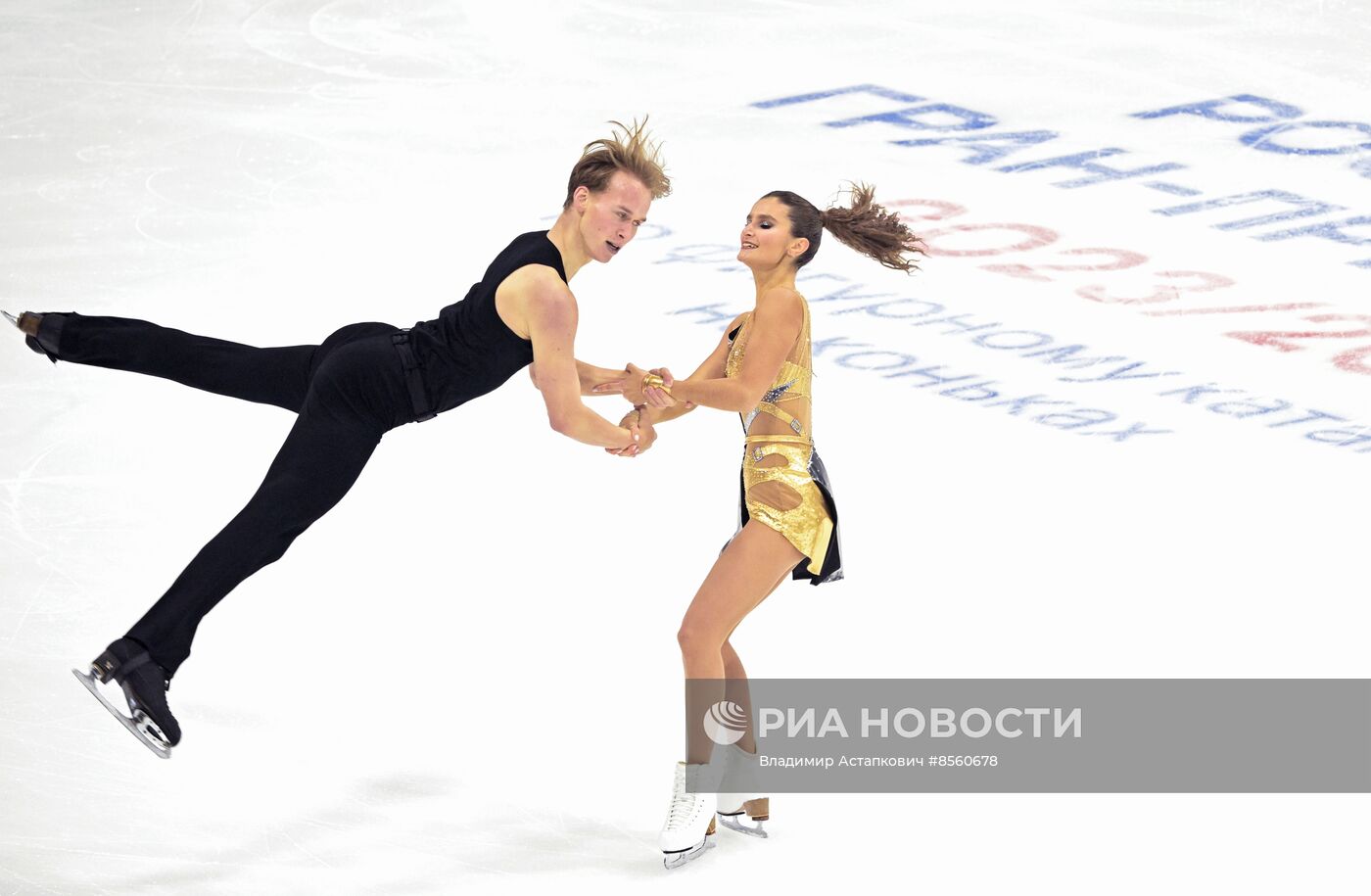 Фигурное катание. Гран-при России "Волжский пируэт". Танцы. Ритмический танец