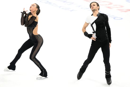 Фигурное катание. Гран-при России "Волжский пируэт". Танцы. Ритмический танец
