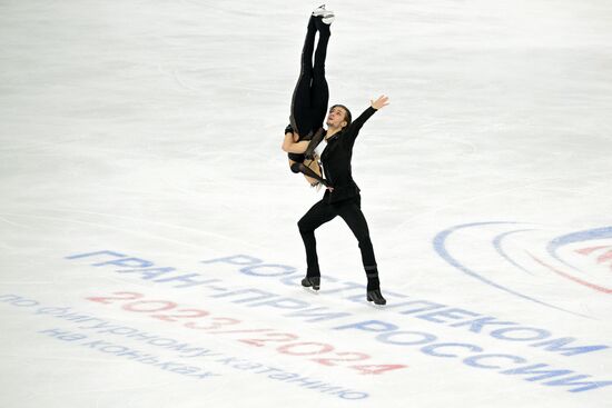 Фигурное катание. Гран-при России "Волжский пируэт". Танцы. Ритмический танец