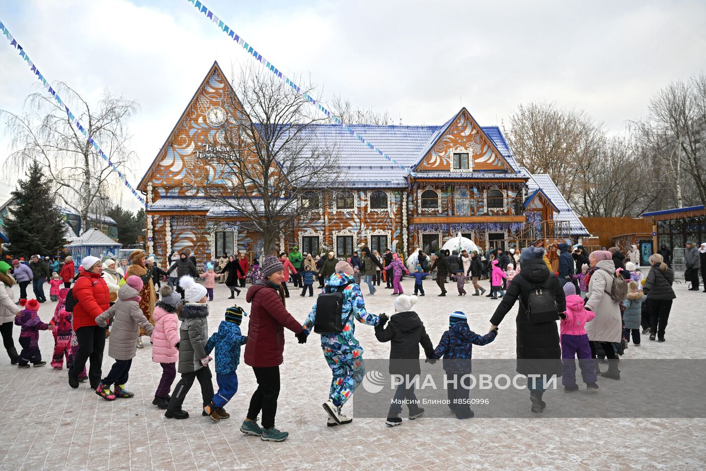 День рождения Деда Мороза в московской усадьбе