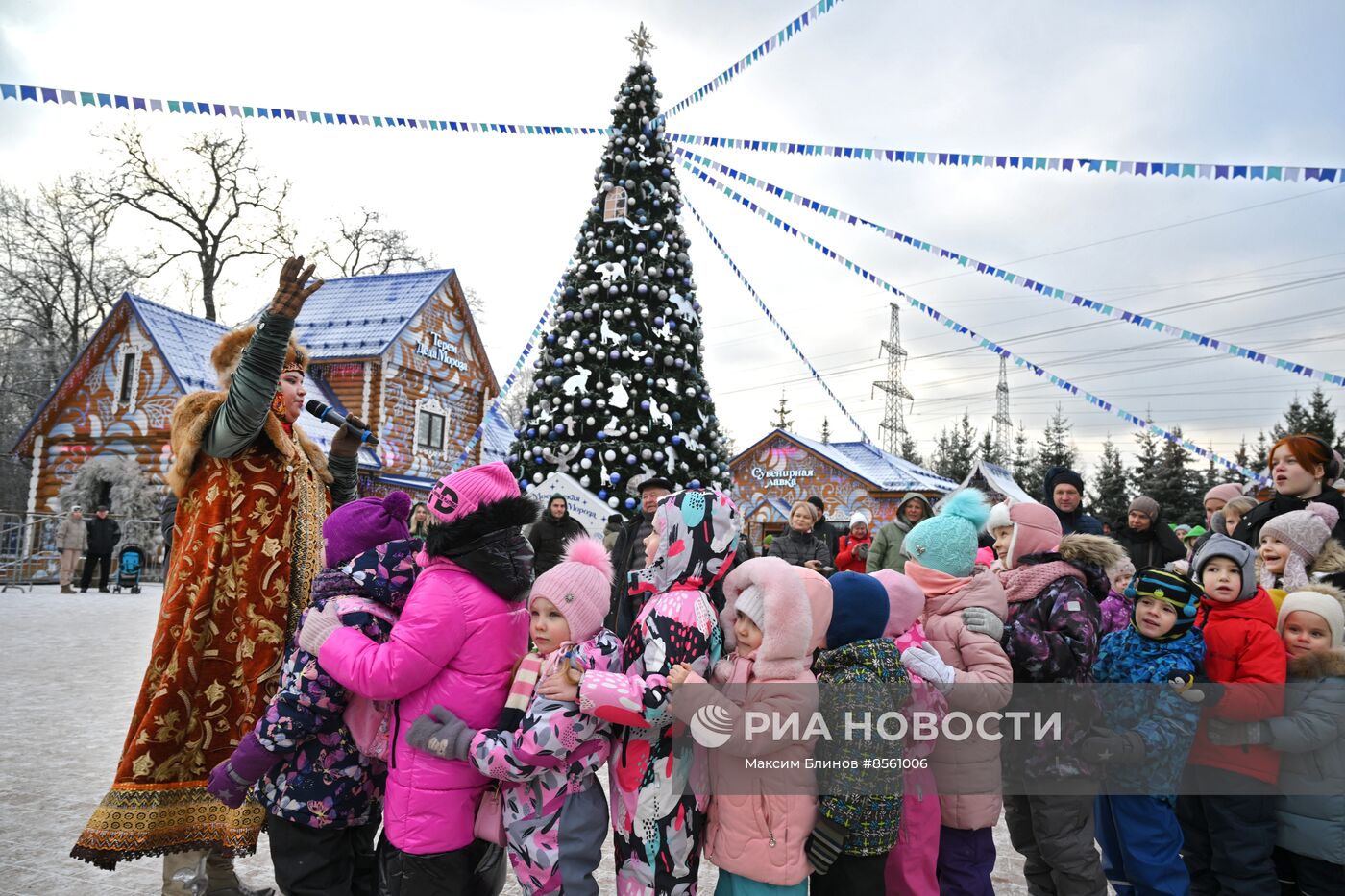 День рождения Деда Мороза в московской усадьбе