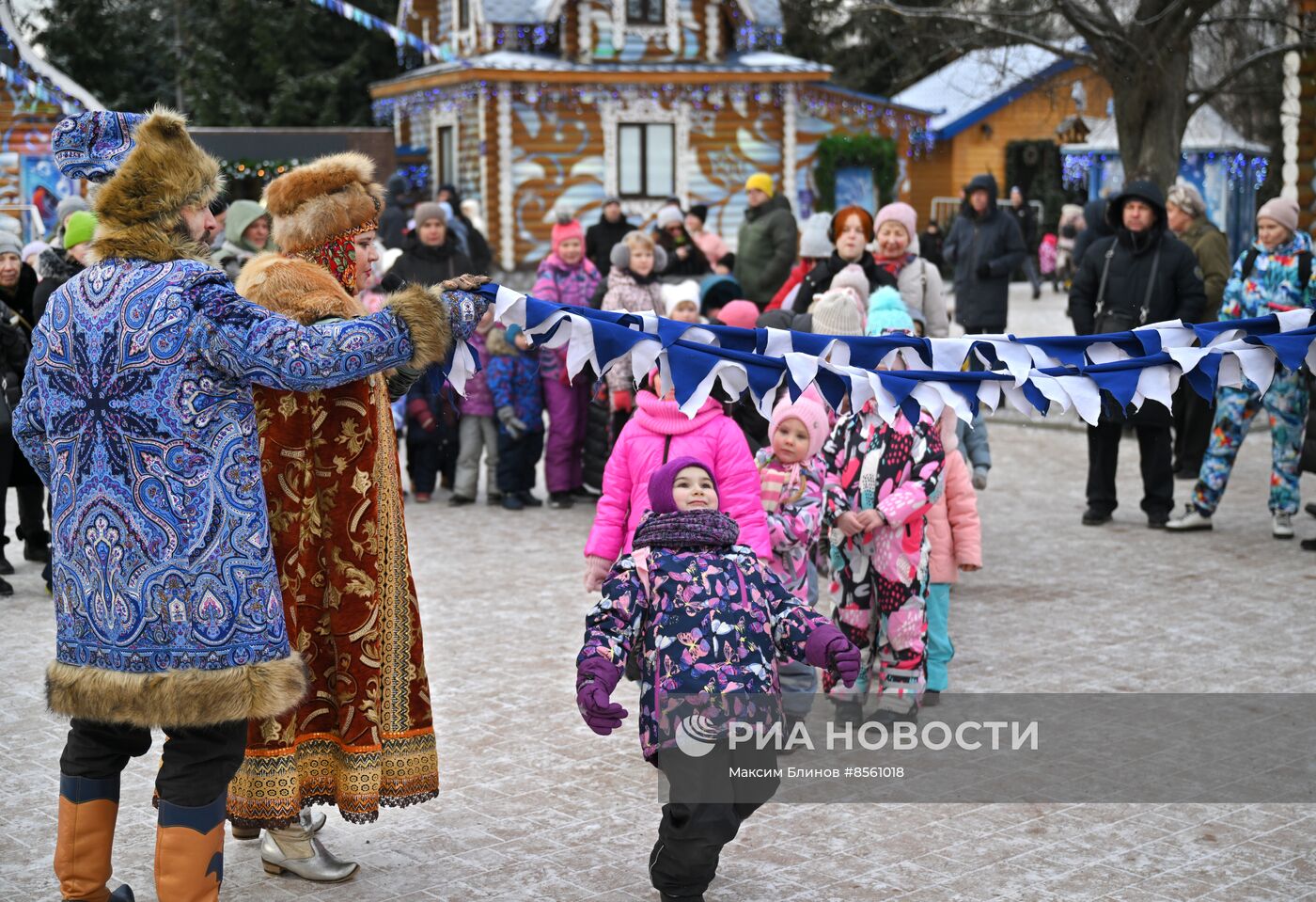 День рождения Деда Мороза в московской усадьбе