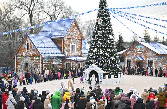 День рождения Деда Мороза в московской усадьбе