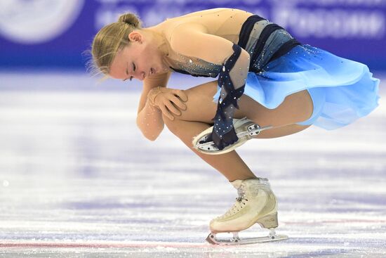 Фигурное катание. Гран-при России "Волжский пируэт". Женщины. Произвольная программа
