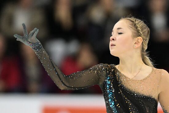Фигурное катание. Гран-при России "Волжский пируэт". Женщины. Произвольная программа