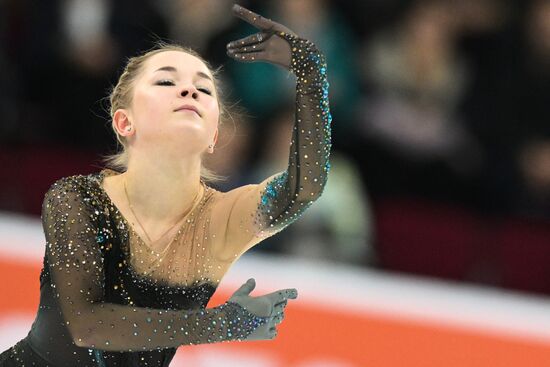 Фигурное катание. Гран-при России "Волжский пируэт". Женщины. Произвольная программа