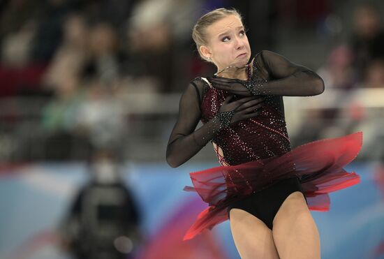 Фигурное катание. Гран-при России "Волжский пируэт". Женщины. Произвольная программа