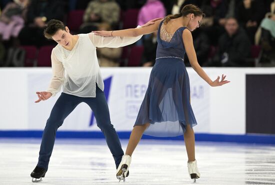 Фигурное катание. Гран-при России "Волжский пируэт". Танцы. Произвольный танец